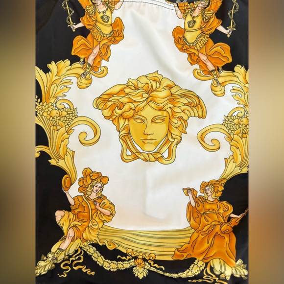 Versace Runway OnePiece Swimwear | Medusa head in gold and black design | Size 3 - Picture 2 of 4